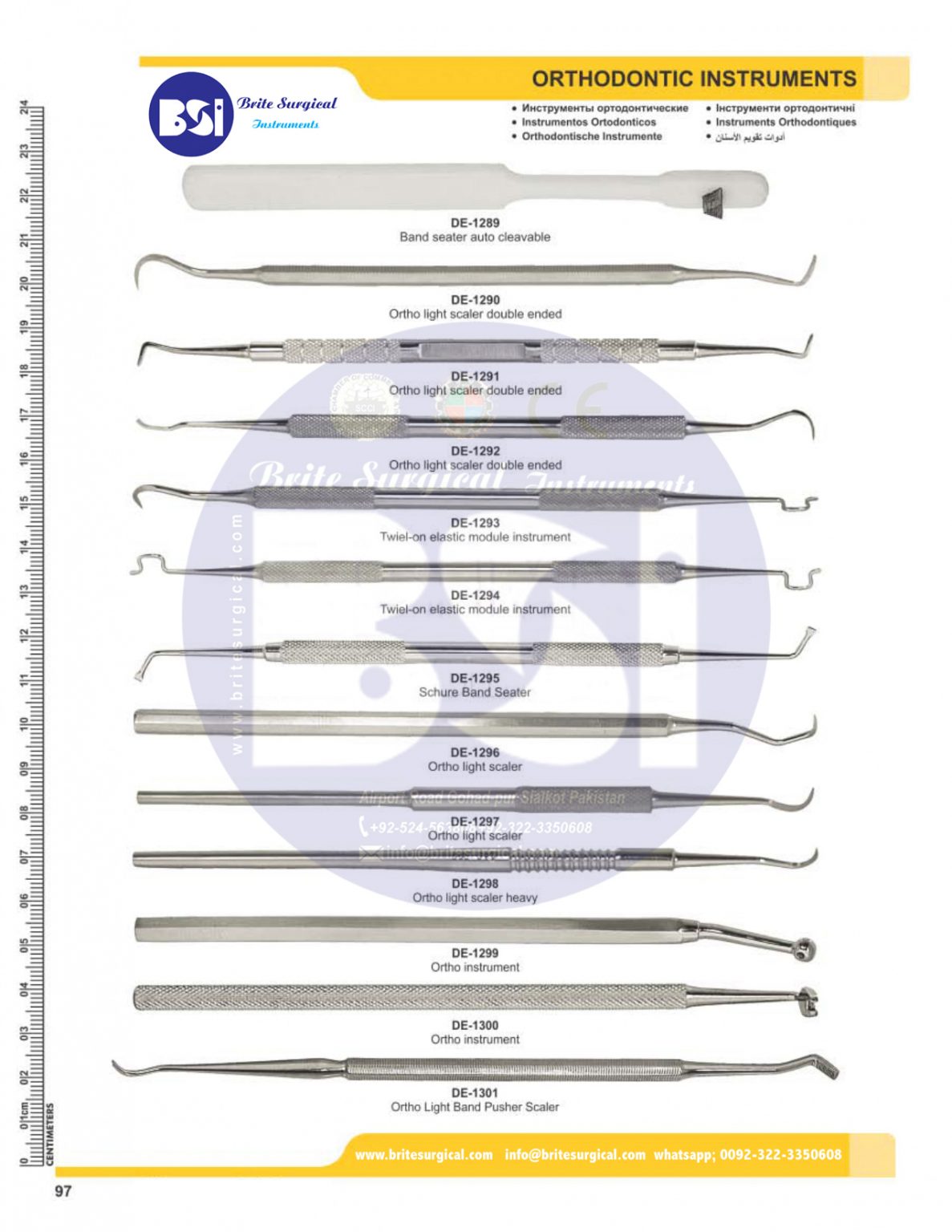 Orthodontic Instruments – Brite Surgical